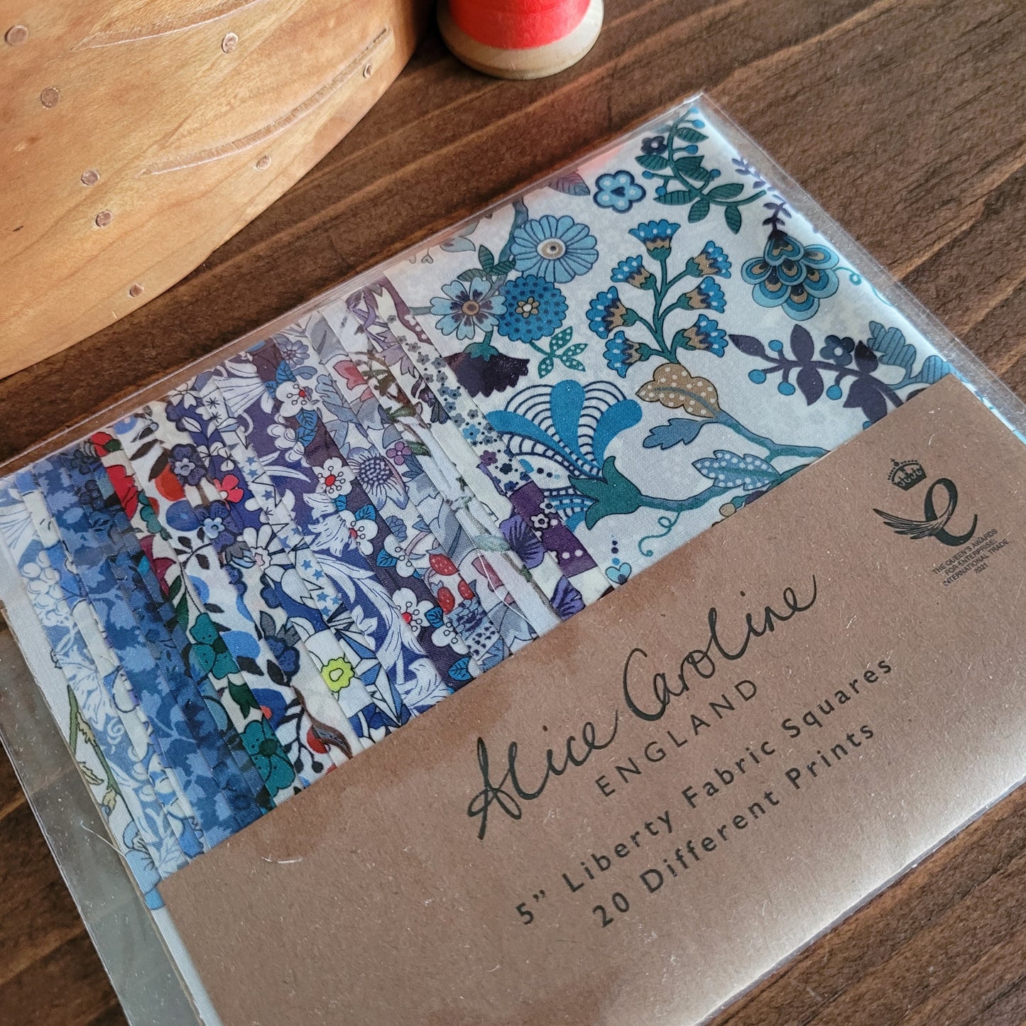 20 Pcs Liberty Tana Lawn Mixed Colors 5″ Charm Squares - CHOOSE YOUR FABRIC PACK