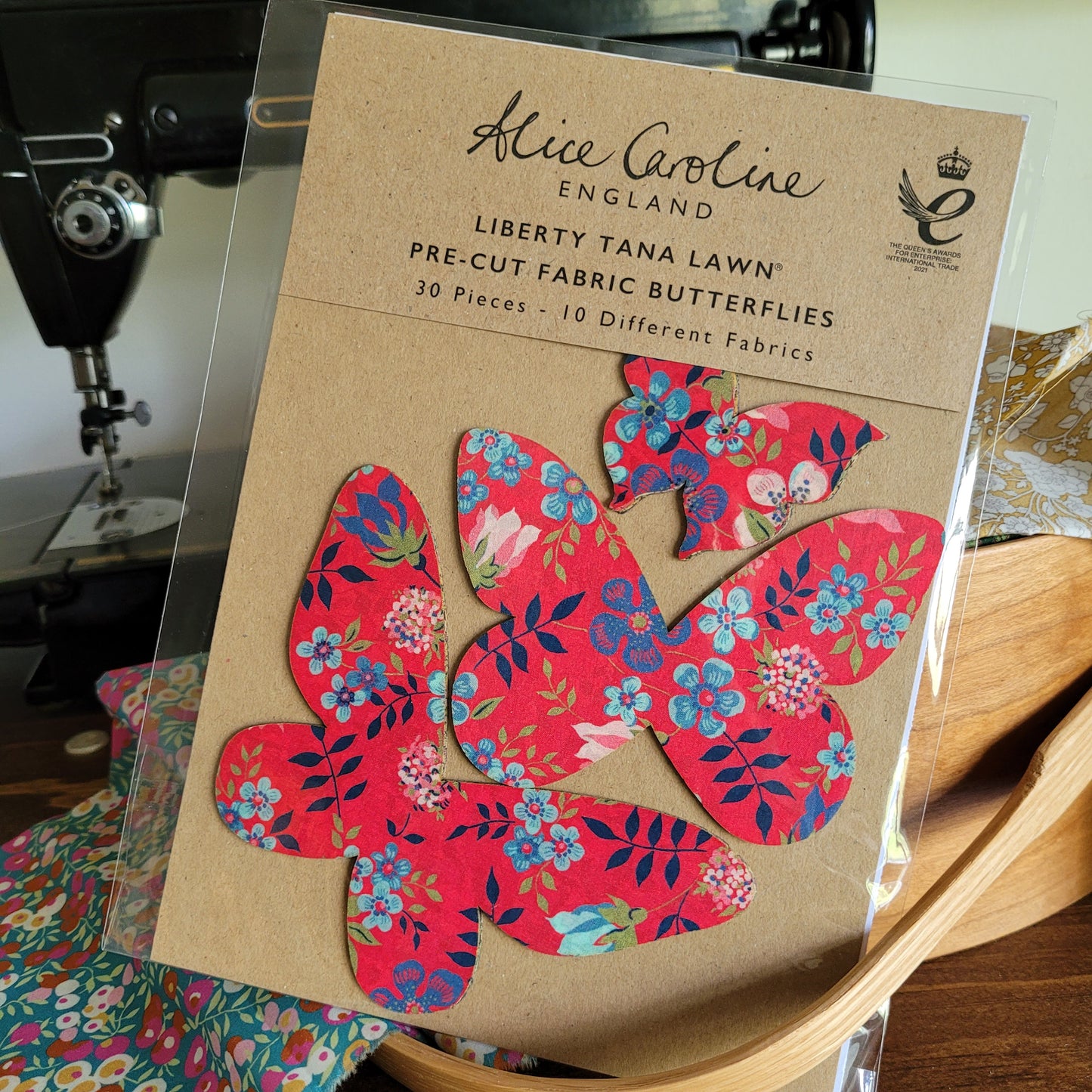 Pre-Cut Liberty Tana Lawn® Fabric Butterflies