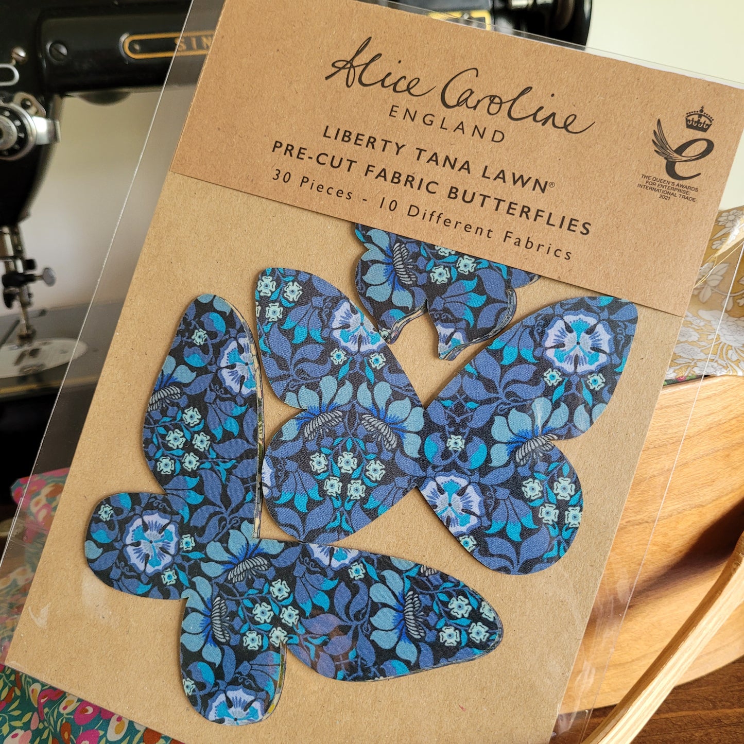 Pre-Cut Liberty Tana Lawn® Fabric Butterflies