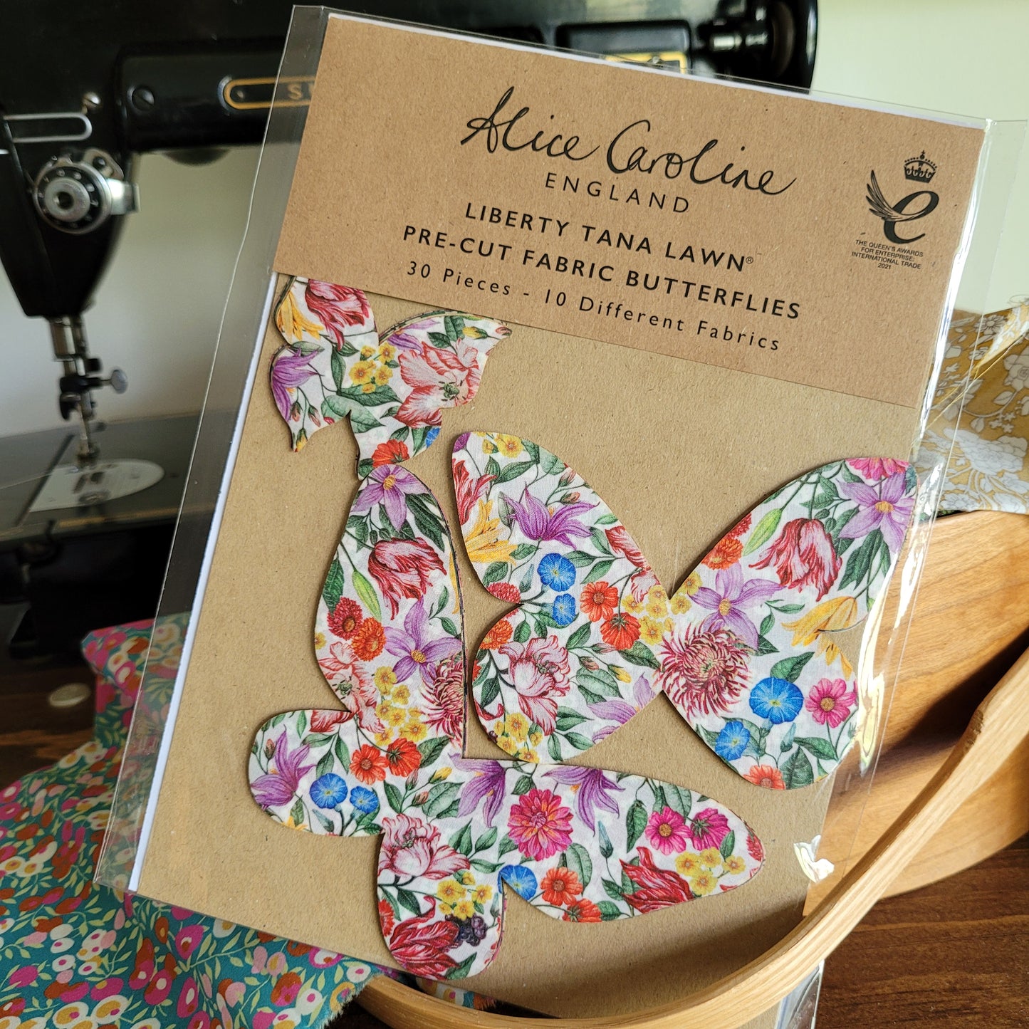 Pre-Cut Liberty Tana Lawn® Fabric Butterflies