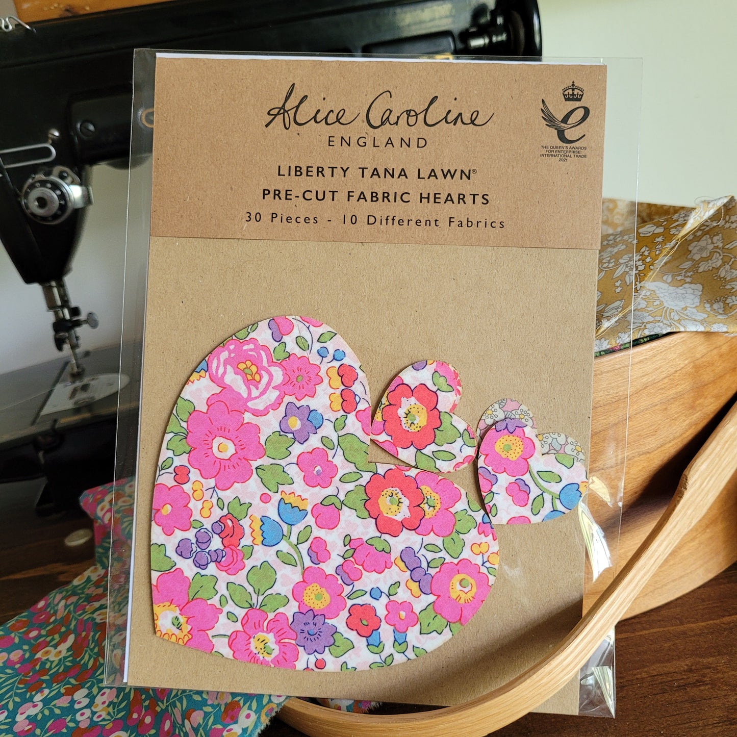 Pre-Cut Liberty Tana Lawn® Fabric Hearts
