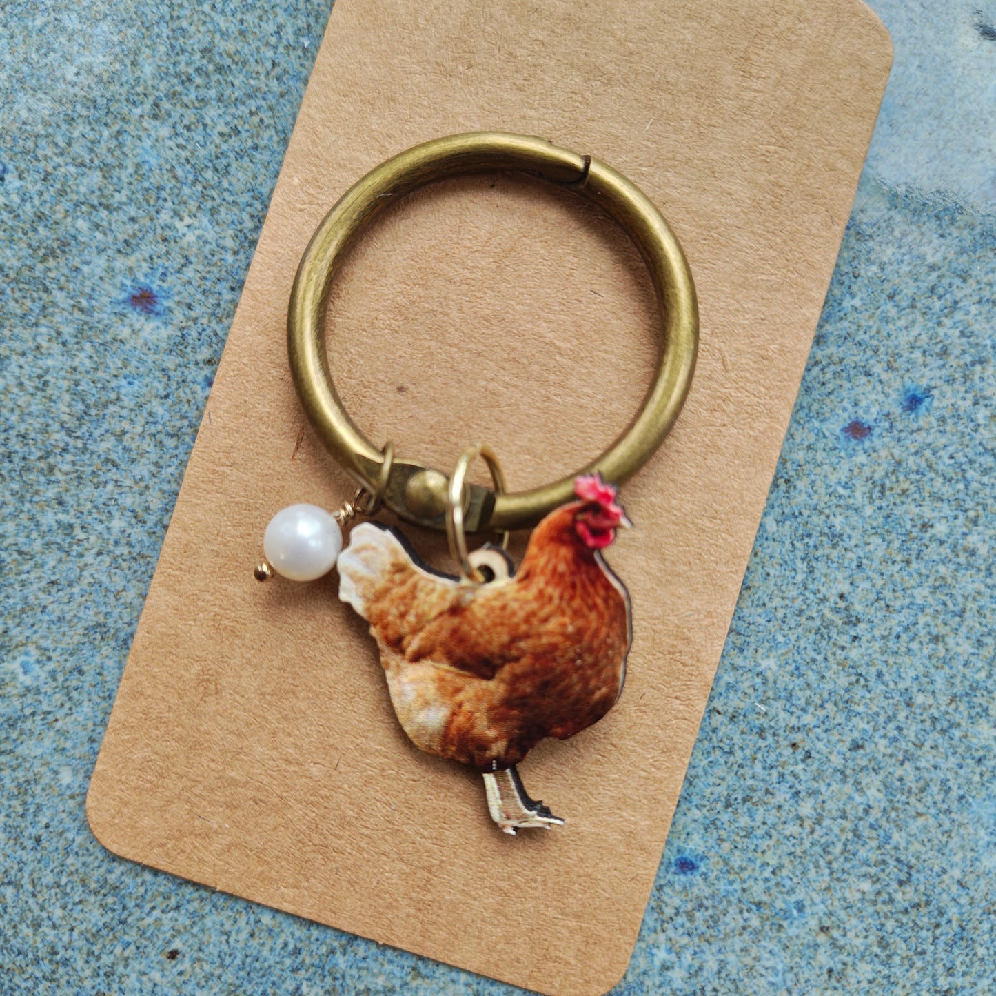 Chicken & Egg Fob