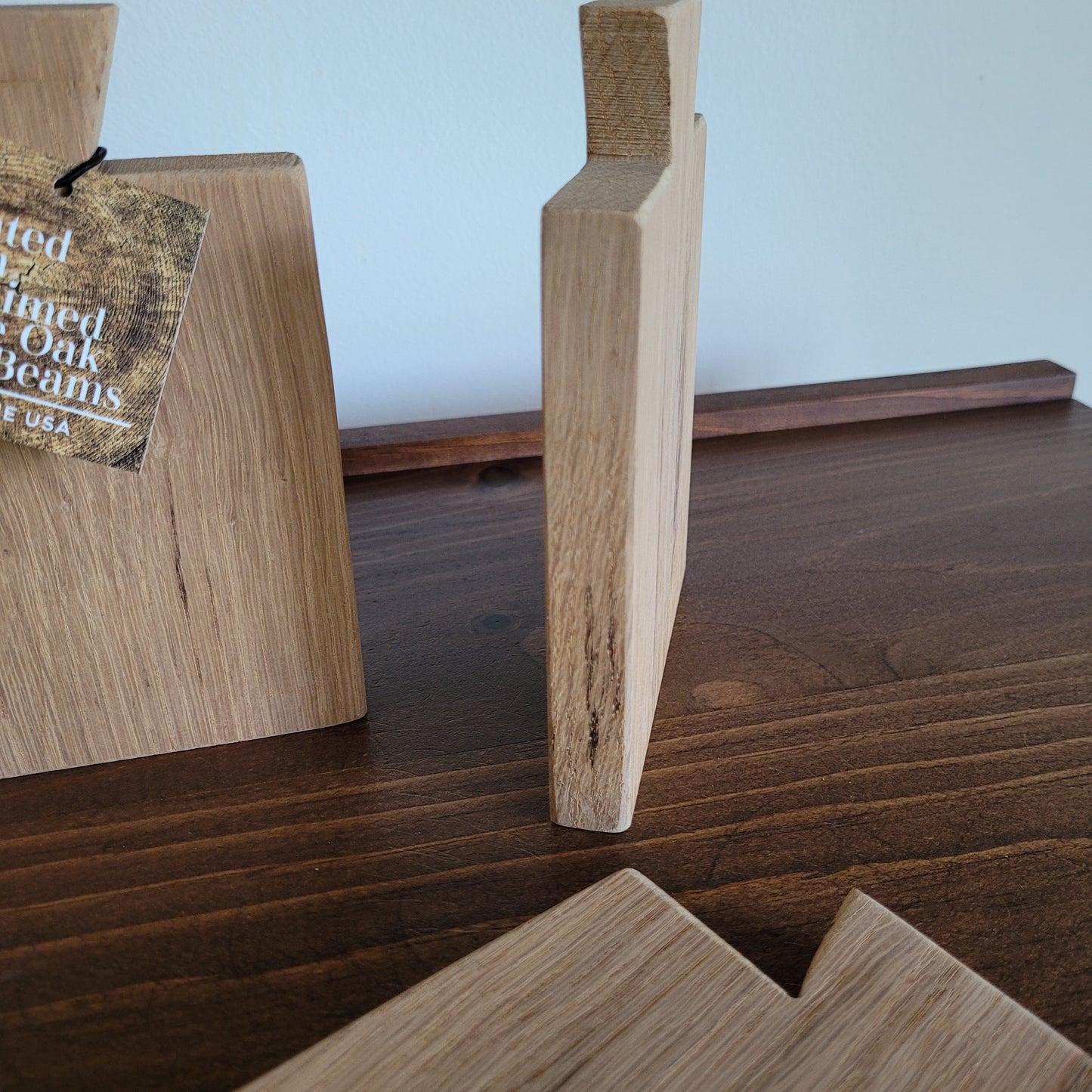 Small Reclaimed White Oak Barn Wood Finishing Board