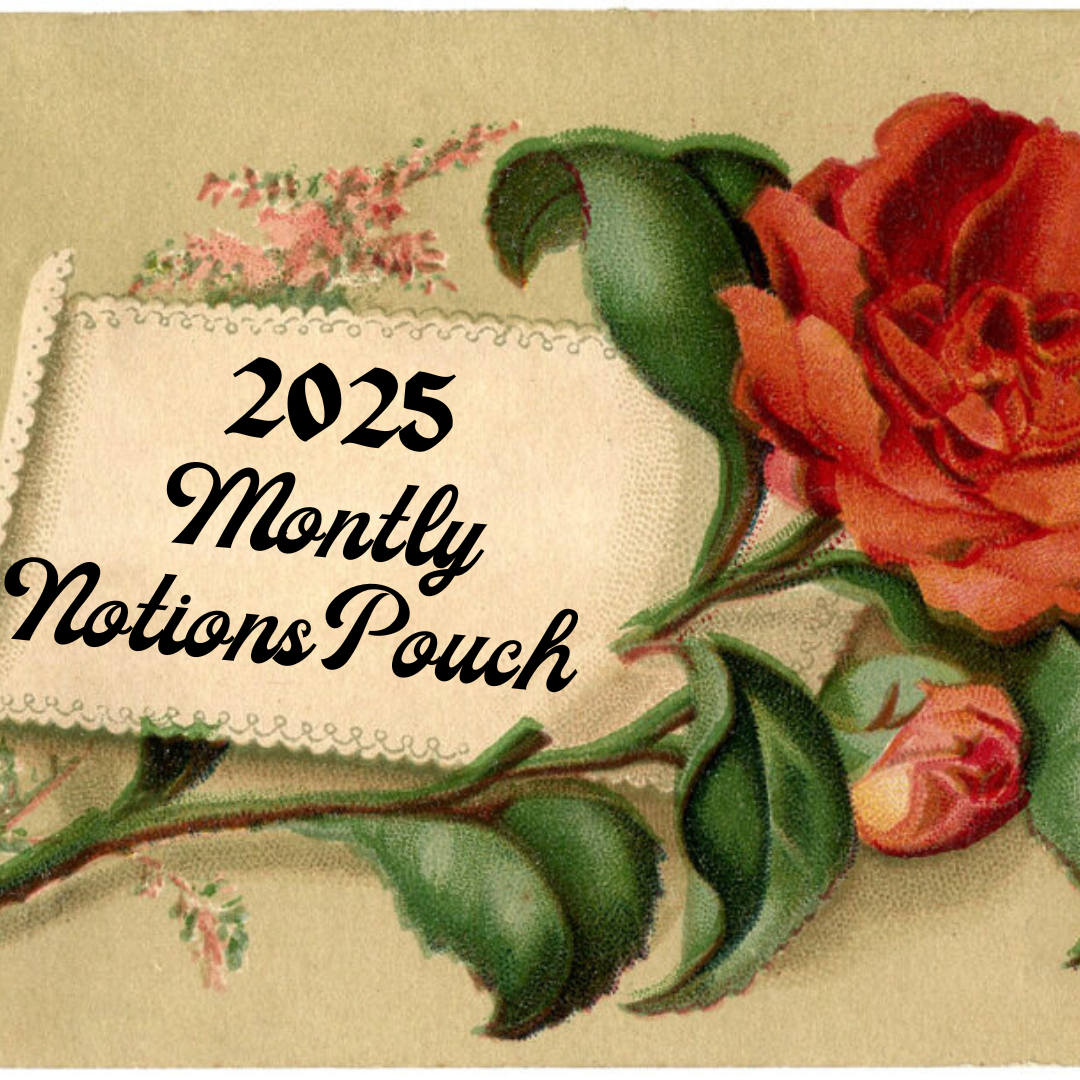 2025 Patchwork Coordinating Notions Pouch by Jenni Stitching Simply