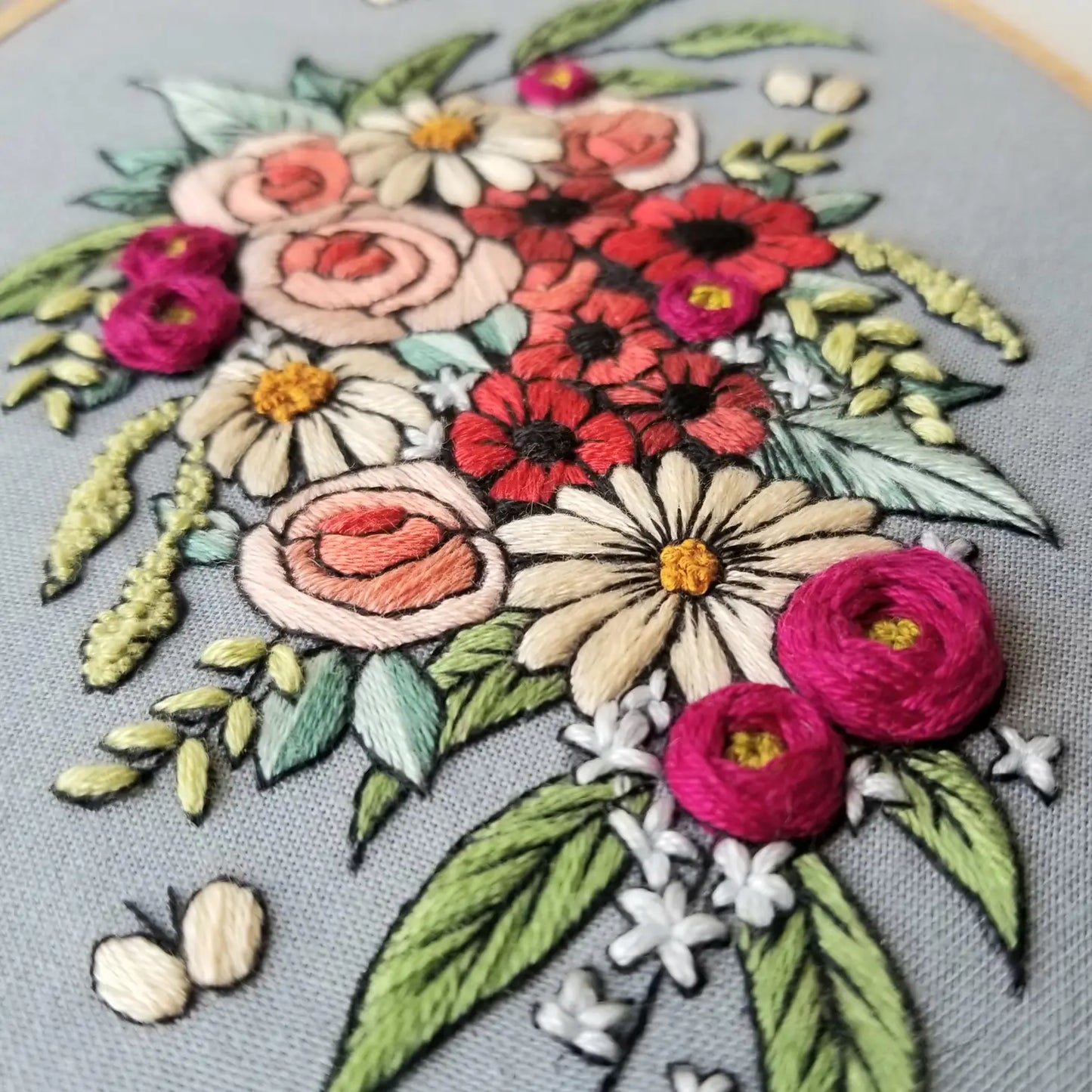 Butterfly Perfume Embroidery Kit | Jessica Long Embroidery