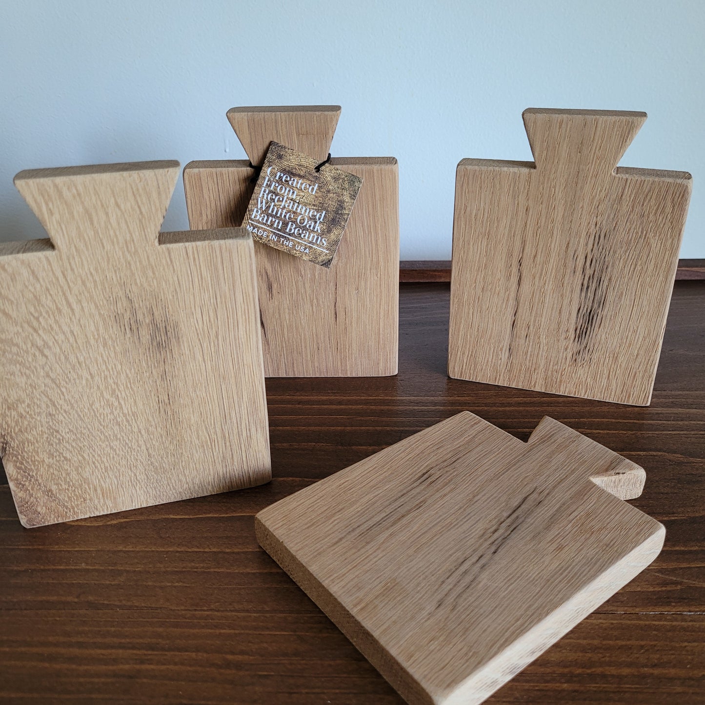 Small Reclaimed White Oak Barn Wood Finishing Board