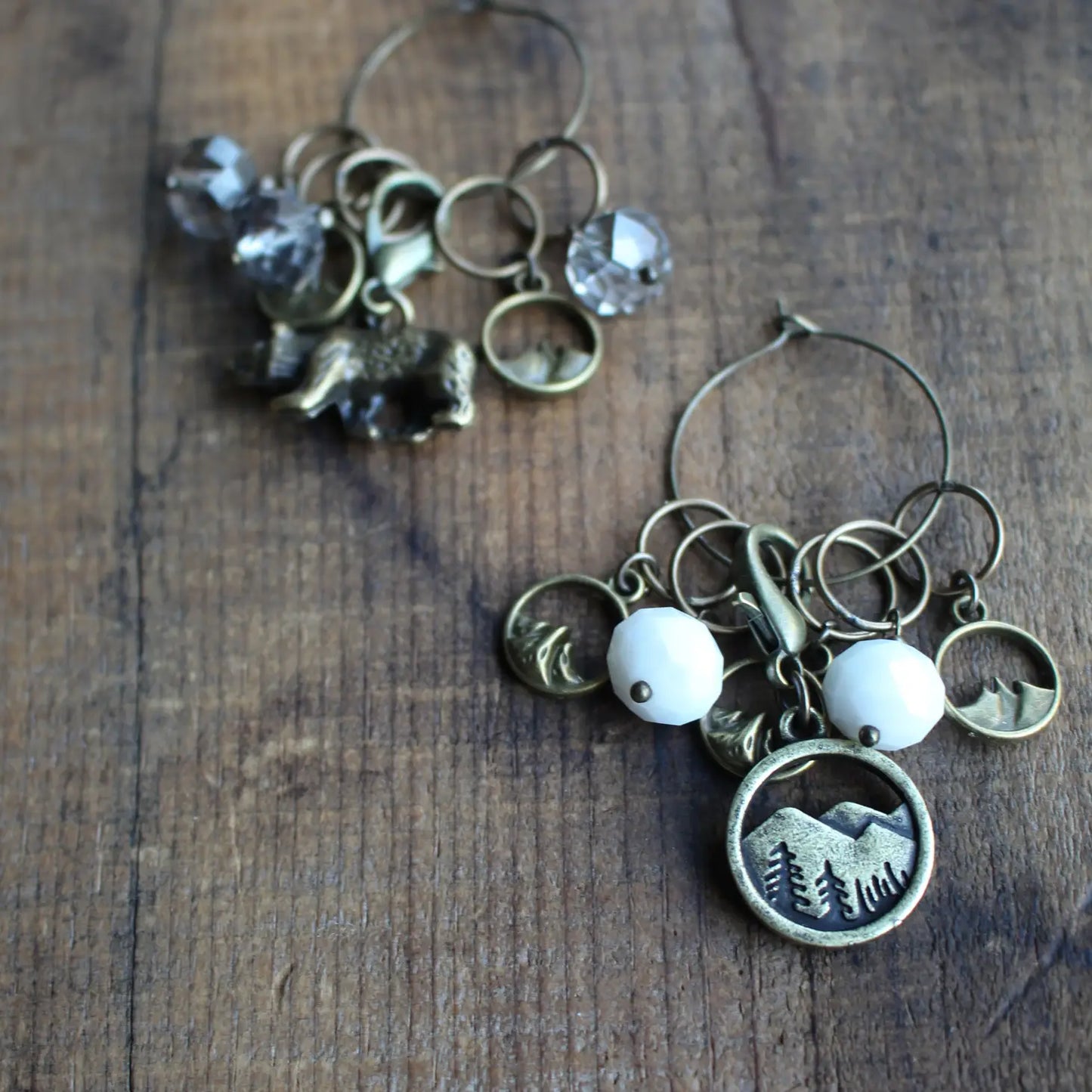 Winter Forest Stitch Markers