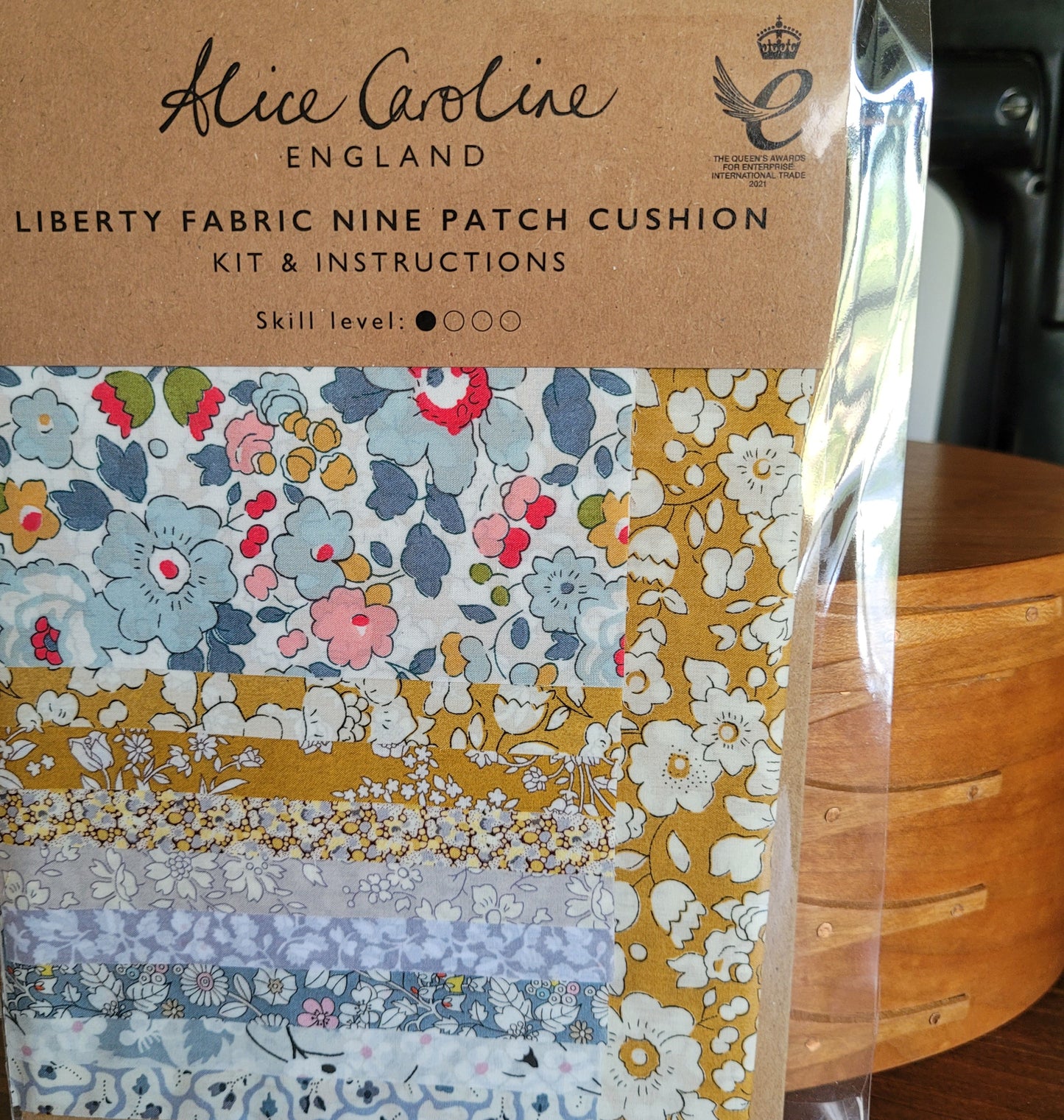 Liberty Tana Lawn Fabric Mixed Colors Nine Patch Cushion Kit - CHOOSE YOUR FABRIC PACK