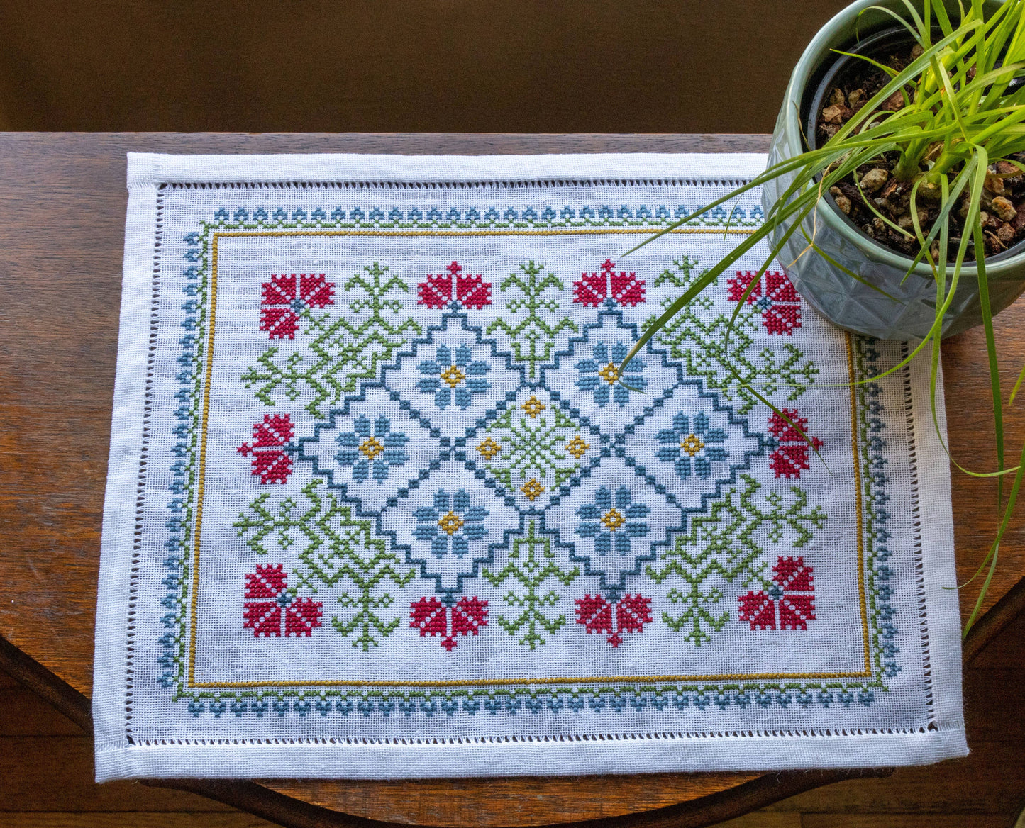 "Florina" Cross Stitch Kit by Avlea