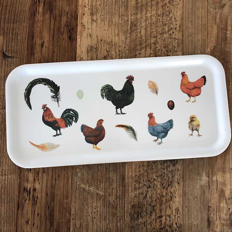 "Chicken" Tray | Perfect for Silk Spools & Stitching Notions | Made in Europe
