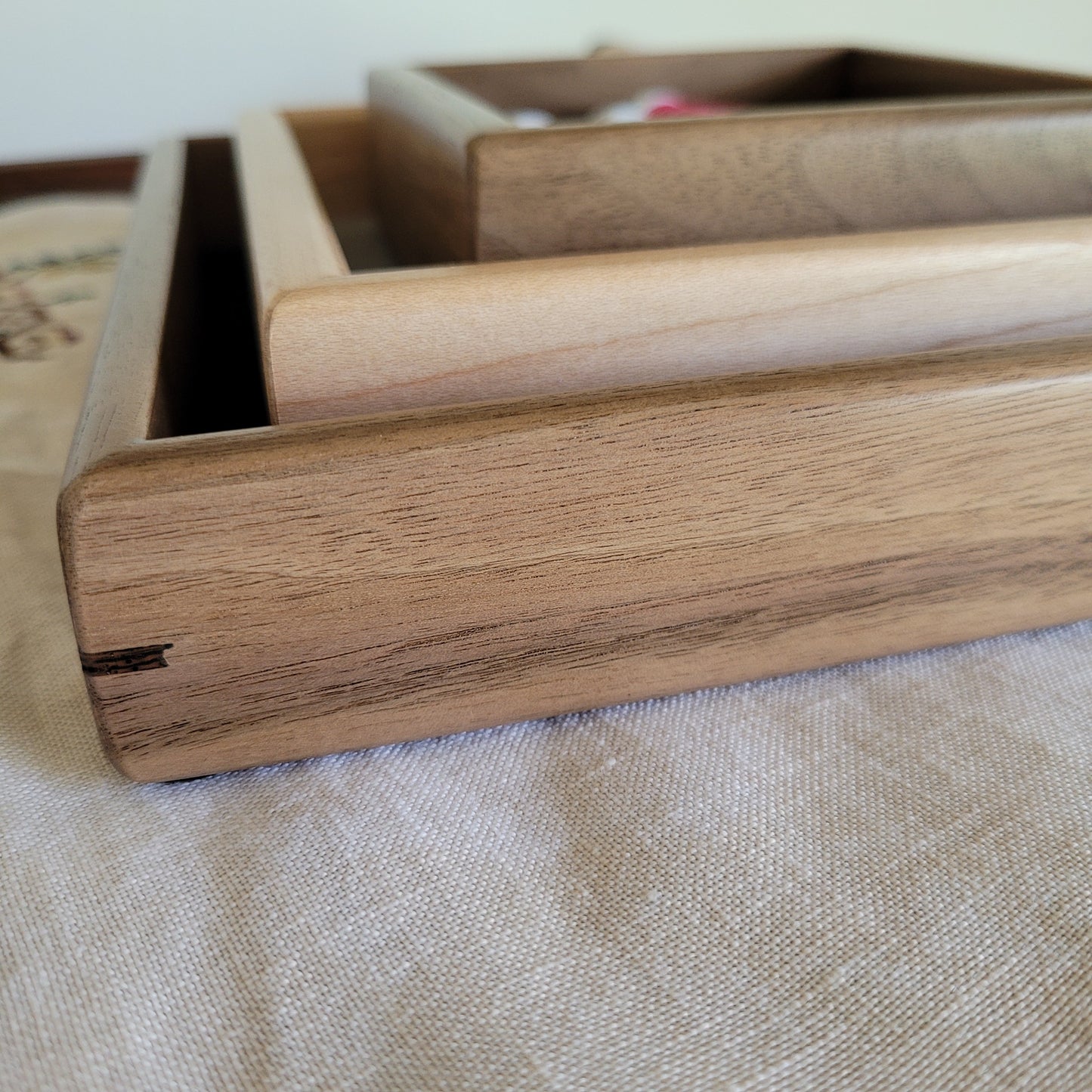 Wood Stitching Trays | Handmade in Three Sizes