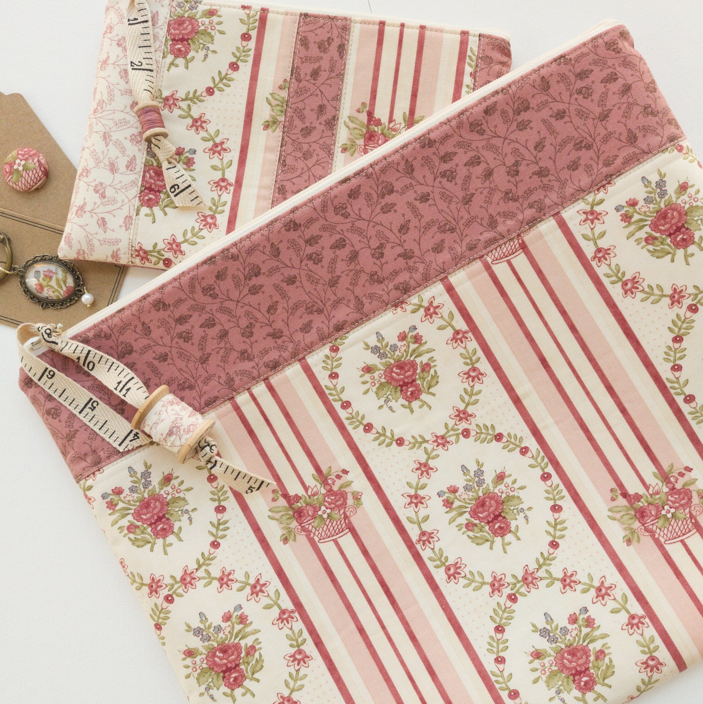 READY TO SHIP | "Country Orchard" by Blackbird Designs | Project Bag & Accessories Collection