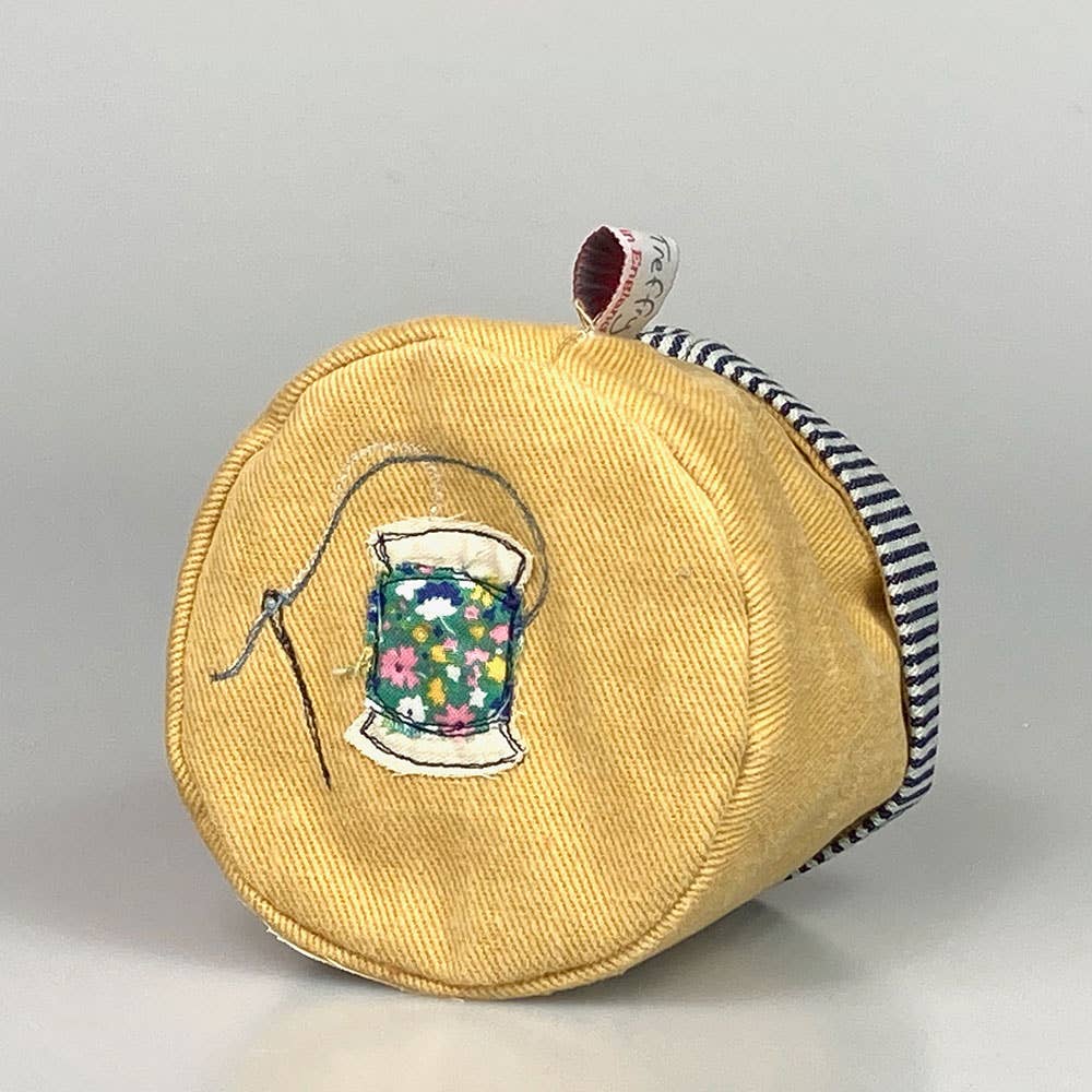 Poppy Treffry Sewing Embroidered Mini Art Pot