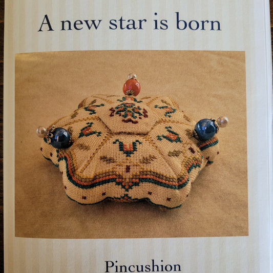 "A New Start is Born" Pincushion CHART | MTV Cross Stitch Designs