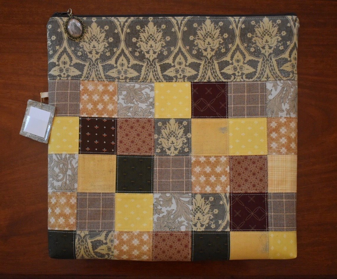 READY TO SHIP Patchwork Project Bag By Jenni Stitching Simply | Patchw ...