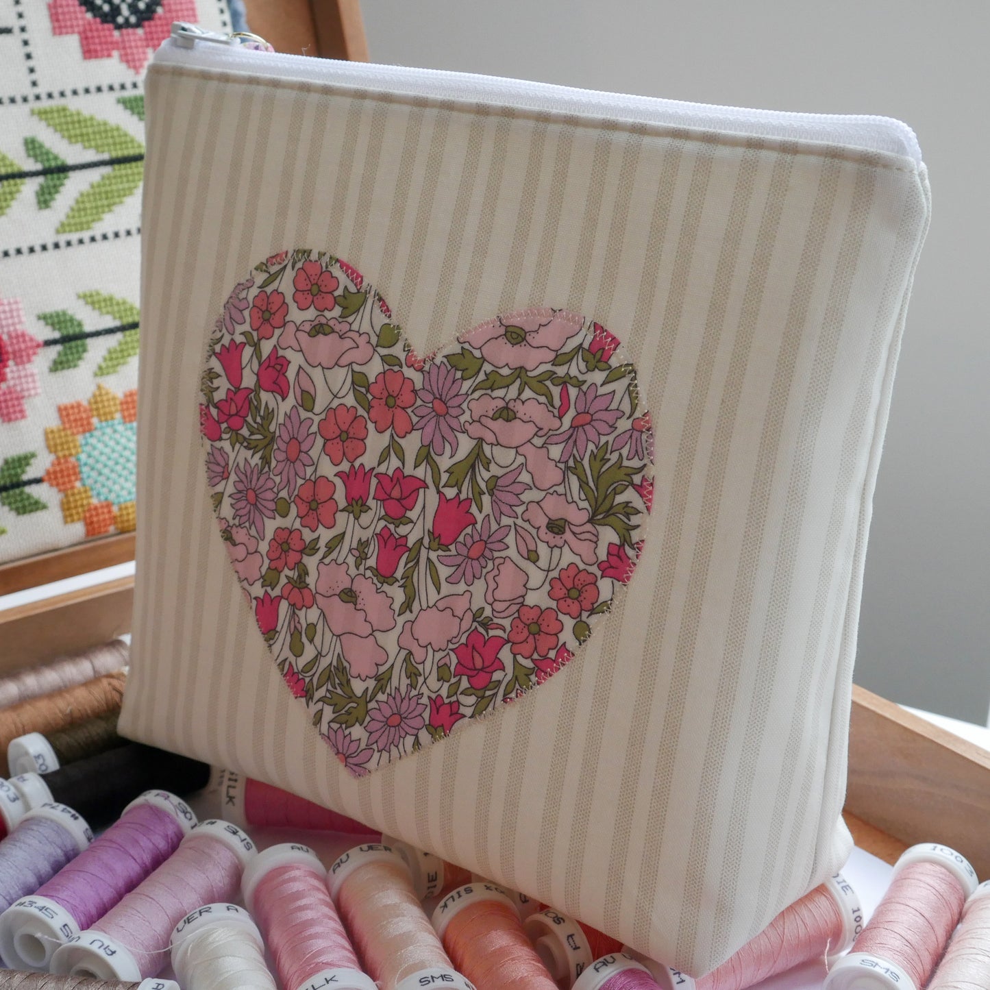 MADE TO ORDER "Liberty Sweetheart Collection" Project Bag & Accessories