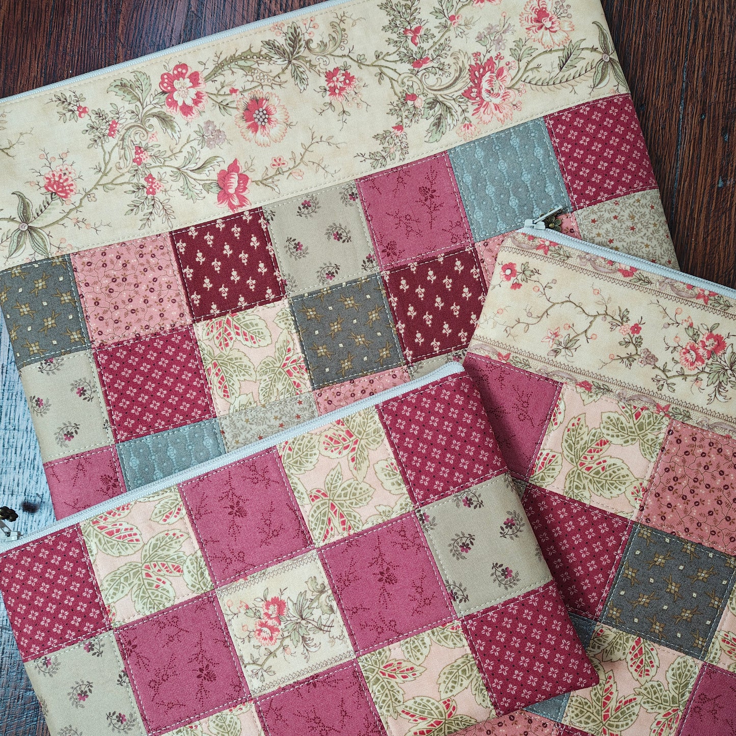 MADE TO ORDER "Courtyard" Patchwork Bag Collection