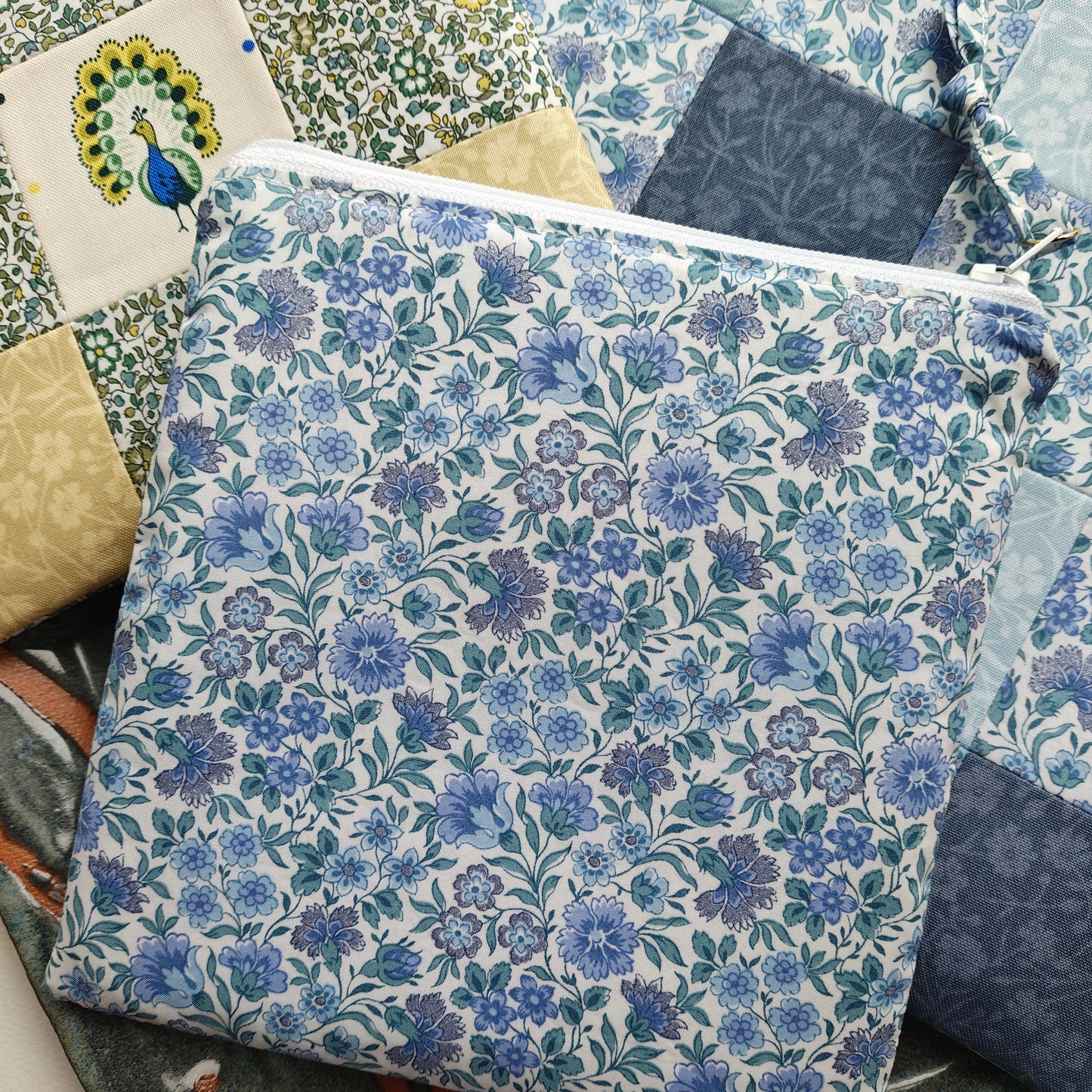 MADE TO ORDER | "Blues" by Liberty London | Petite Project Bag & Accessories Collection