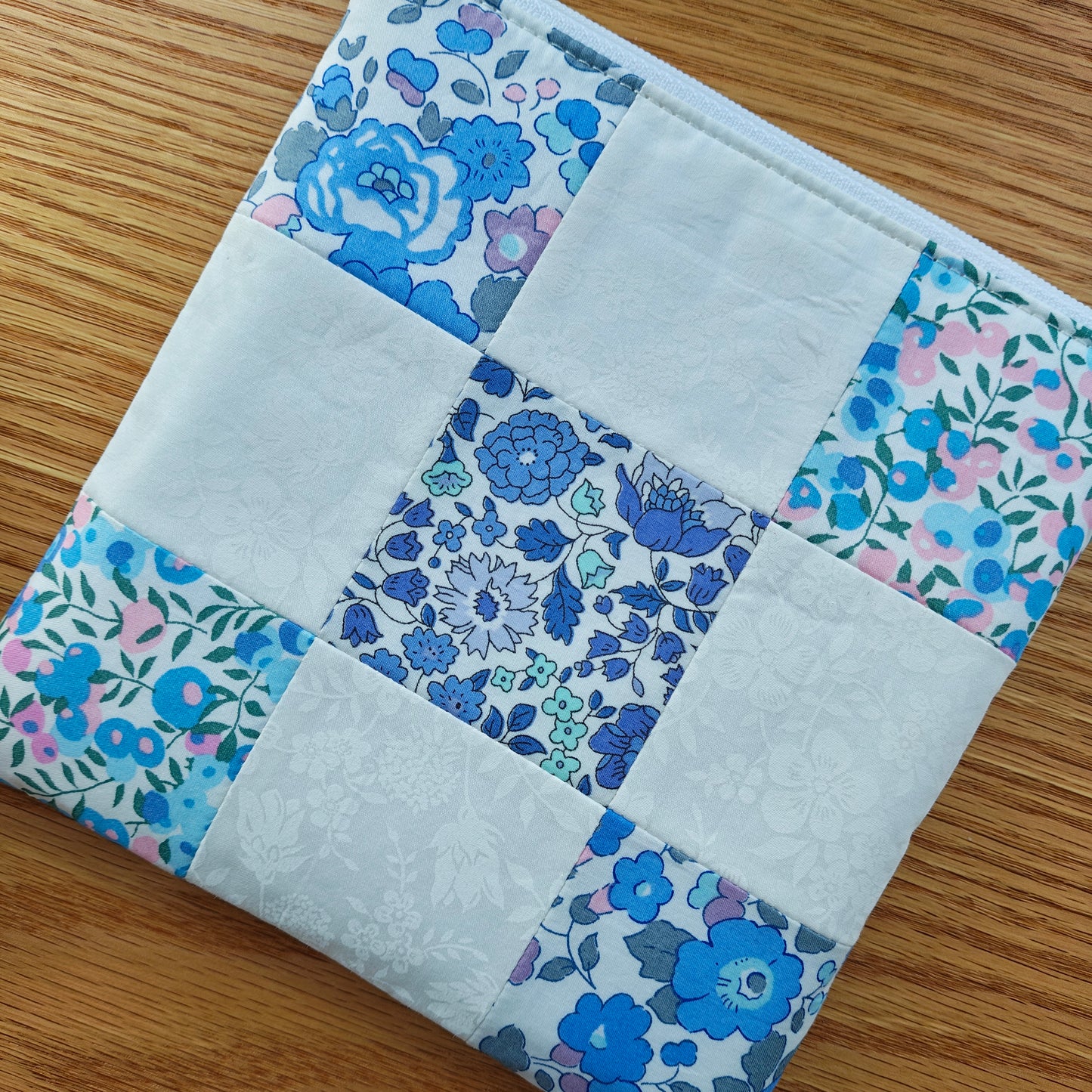 READY TO SHIP | Liberty London Nine Patch Pouches 6" x 6"