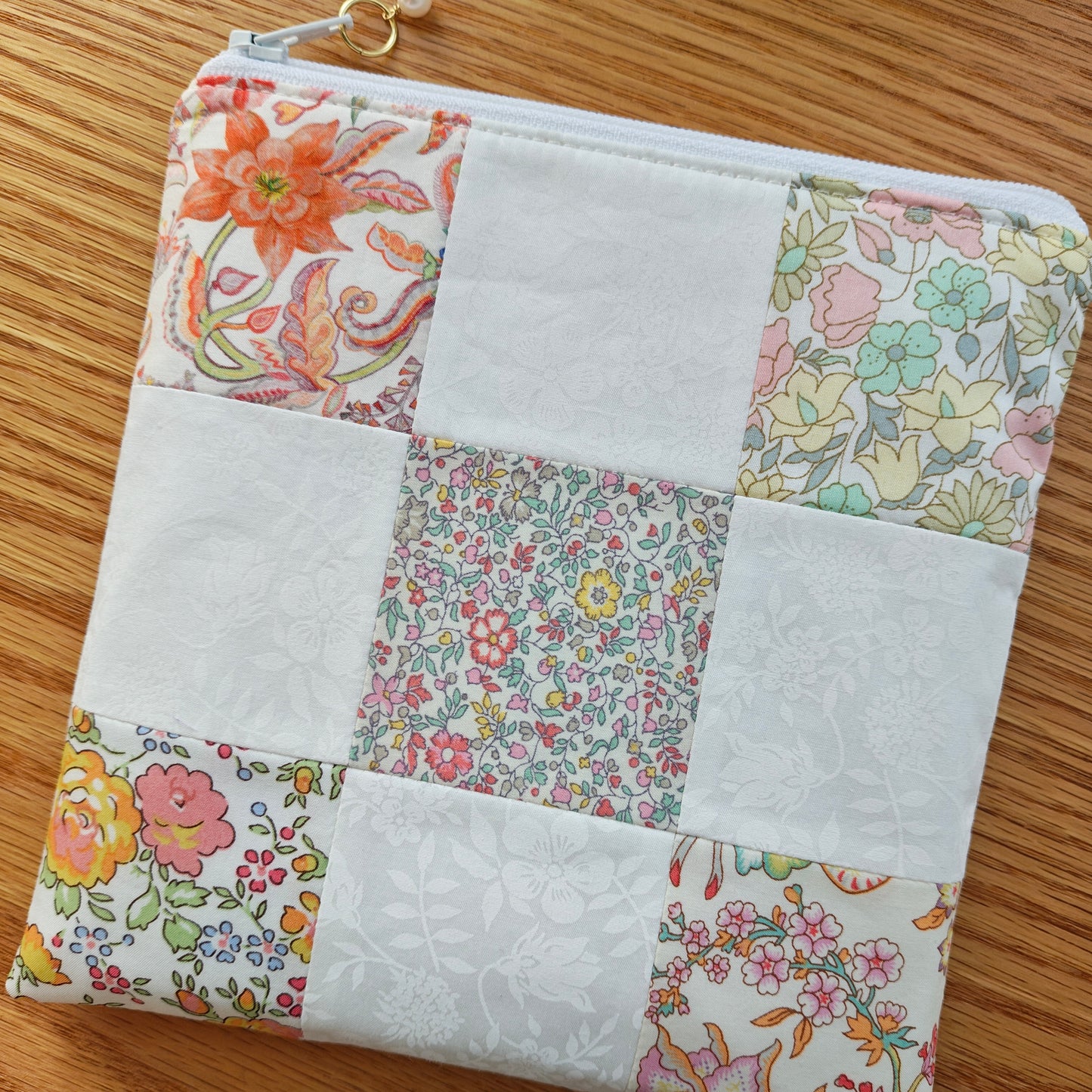 READY TO SHIP | Liberty London Nine Patch Pouches 6" x 6"