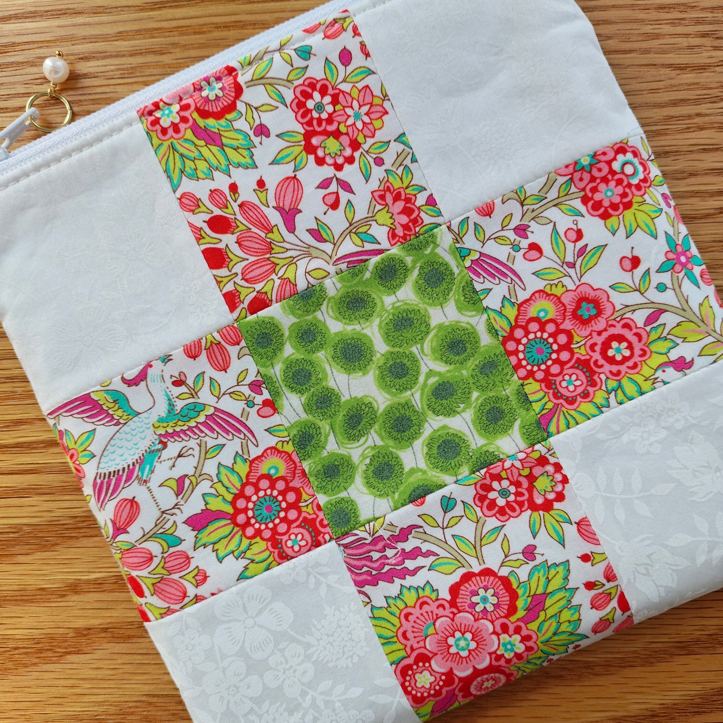 READY TO SHIP | Liberty London Nine Patch Pouches 6" x 6"