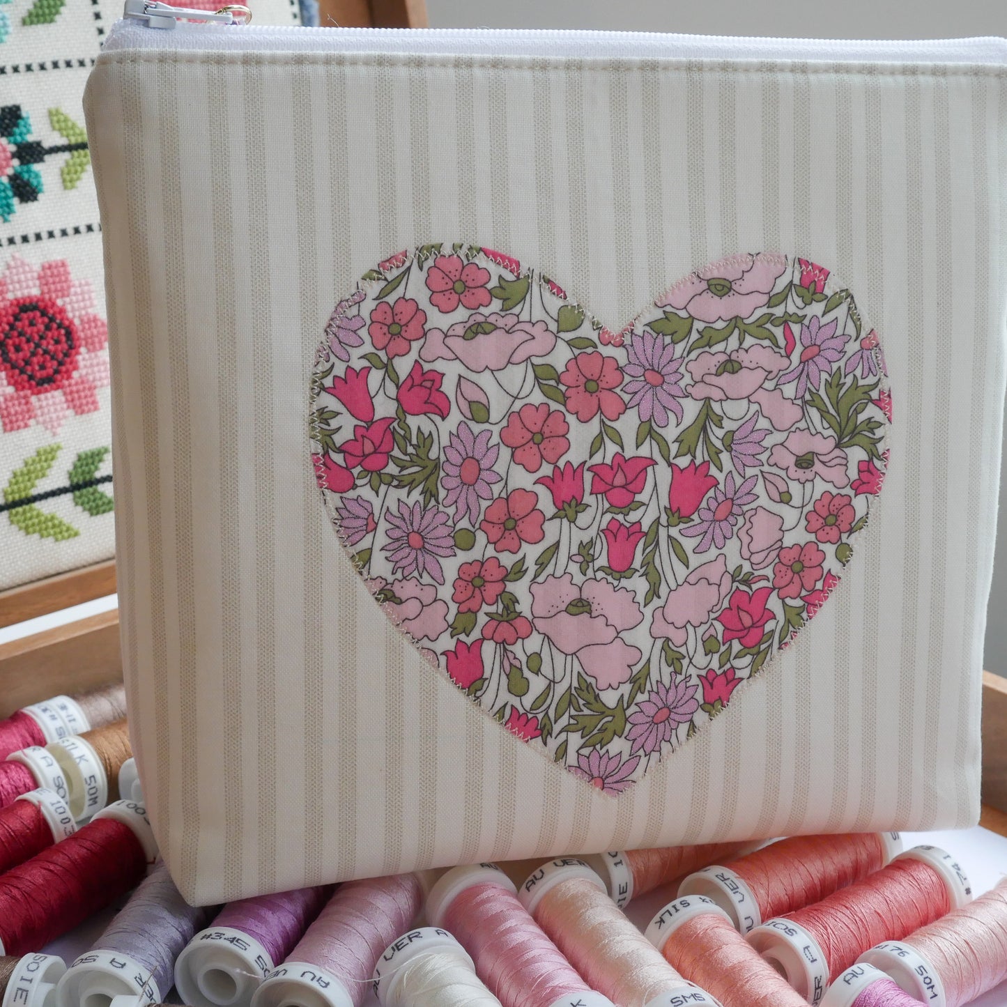 MADE TO ORDER "Liberty Sweetheart Collection" Project Bag & Accessories