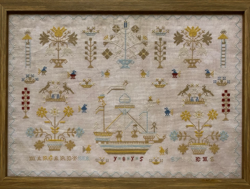 "Margaretha Sypkens 1815" Paper Chart | SamBrie Stitches Designs