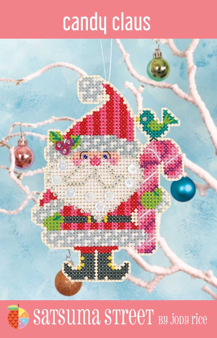 "Candy Claus" Ornament Full Kit | Satsuma Street
