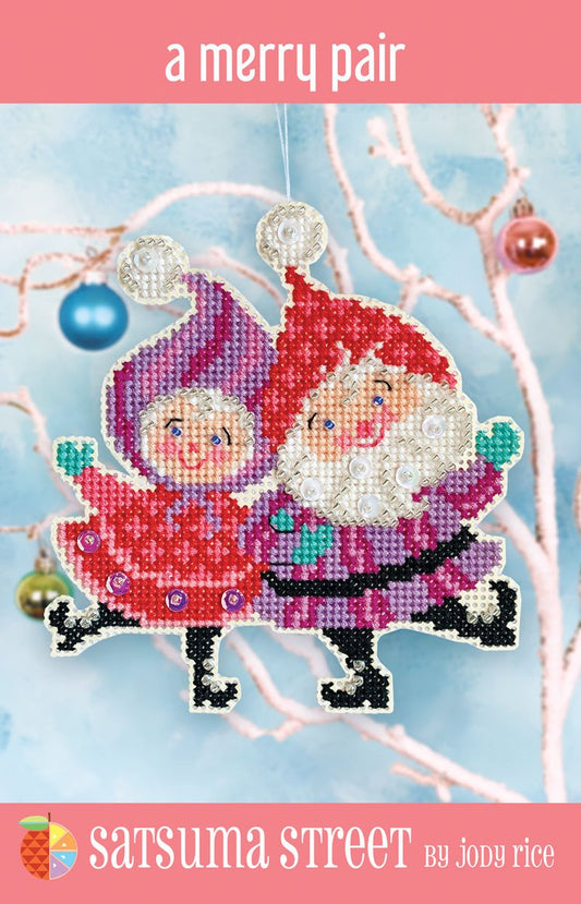 "A Merry Pair" Ornament Full Kit | Satsuma Street