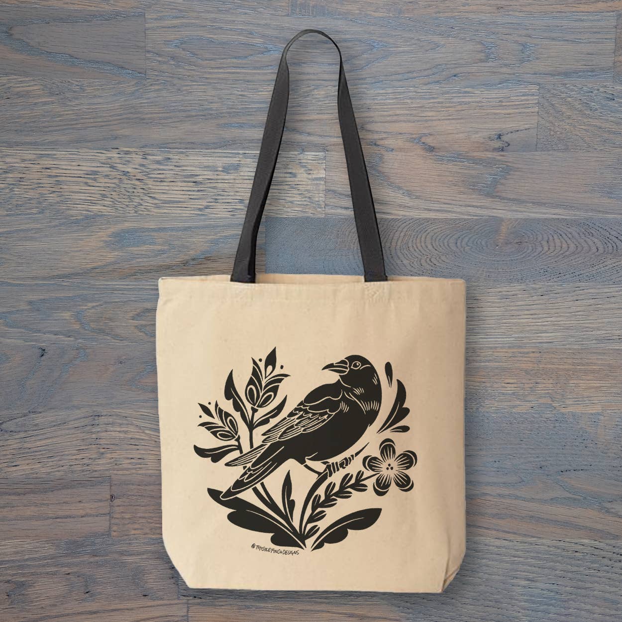 Crow Distelfink PA Dutch Tote Bag