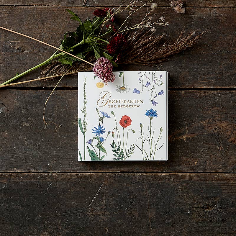 "Hedgerow" Square Card Folder with 8 Cards & Envelopes