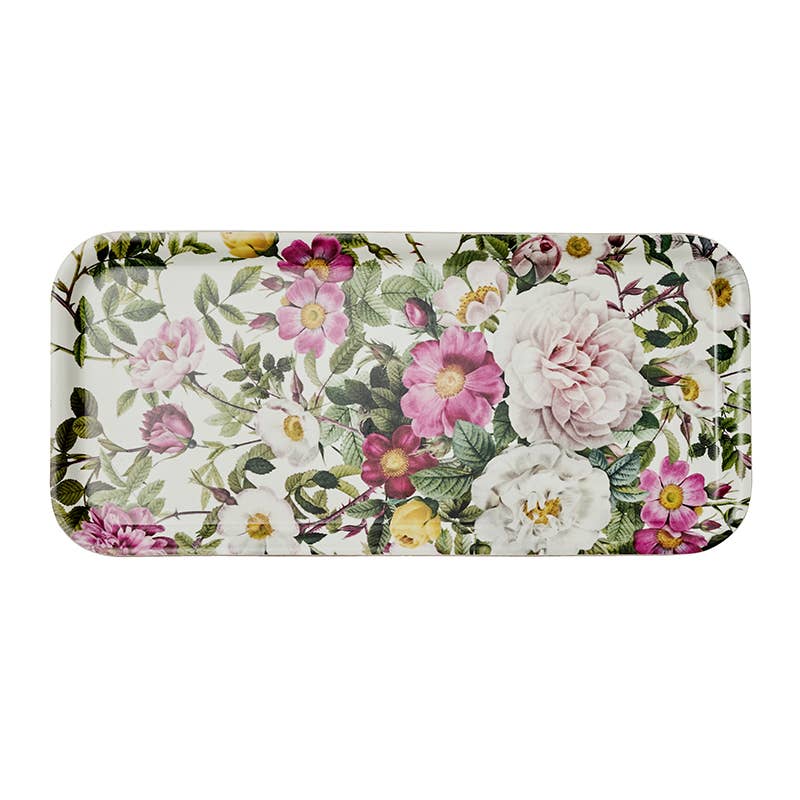 "Rose Flower Garden Tray" | Made in Europe | Perfect for Silk Spools & Stitching Notions