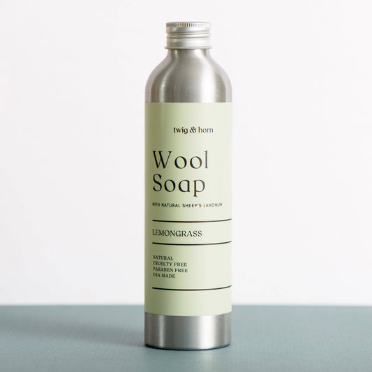Liquid Lanolin Wool Soap | Lemongrass